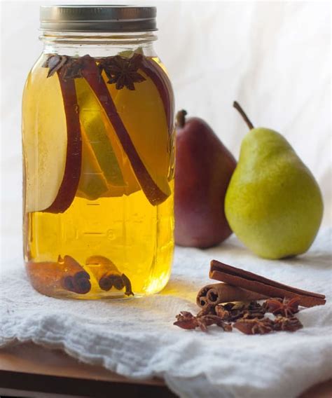 Homemade Spiced Pear Liqueur Punchfork