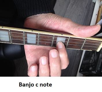 Finger Position Notes On Irish Banjo - Tenor Banjo Tabs