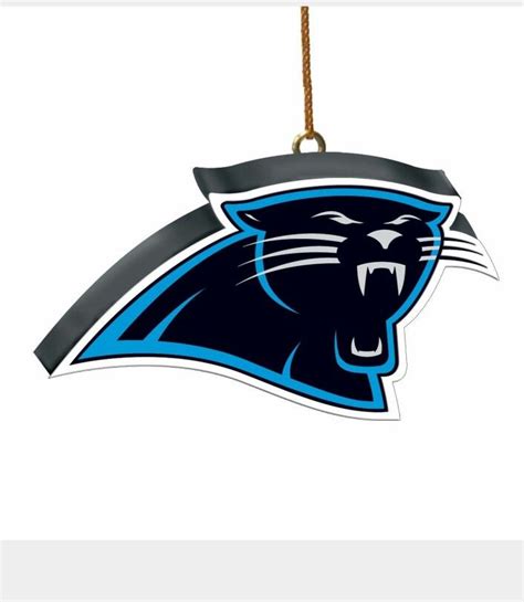 Old Logo Ornament Carolina Panthers Panthers Old Logo