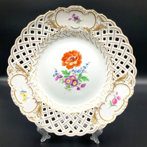 Meissen First Choice Reticulated Cabinet Plate Catawiki