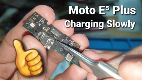 Moto E5 Plus Charging Slowly Solution Youtube