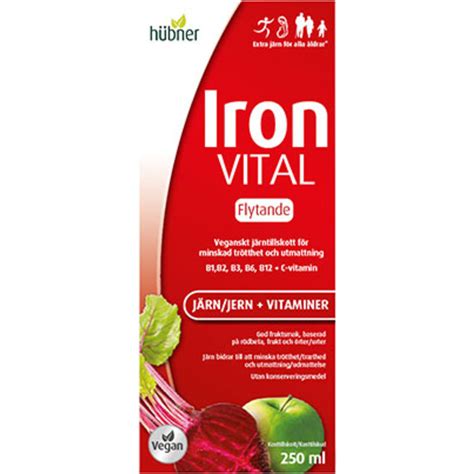 Kjøp Hübner Iron VITAL F 250 ml Mecindo