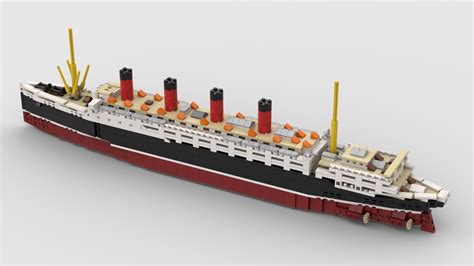 RMS Lusitania Instructions - Lego Instructions - MocsMarket