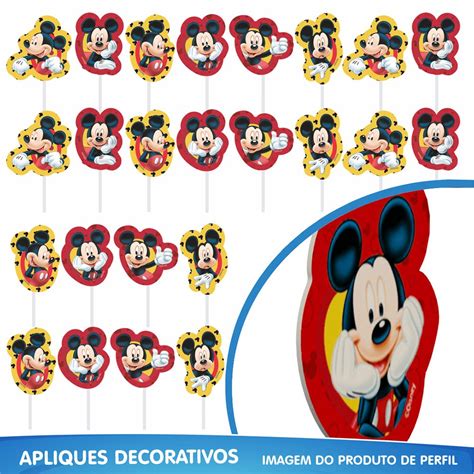 Kit Festa Infantil Mickey Mouse Piffer PT 1 UN Festas Kalunga