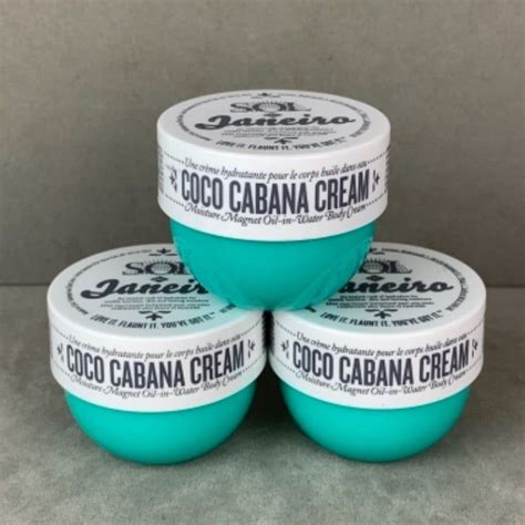 Sol de Janeiro Coco Cabana Body Cream x3 on Mercari | Body cream, Sol ...