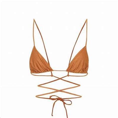 Tropic Of C Praia Bikini Triangle Top Papagayo Gem