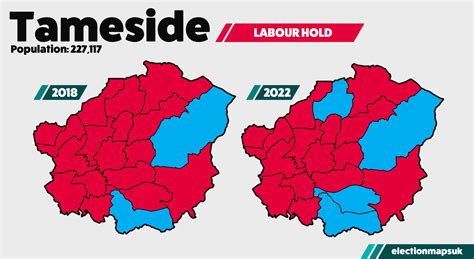 Election Maps Uk On Twitter Tameside Result Le Lab Con