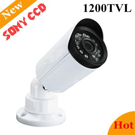 New Analog 1 3 Sony CCD 1200TVL Waterproof Outdoor Security Camera IP66