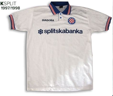 Hajduk Split 1997-98 Home Kit