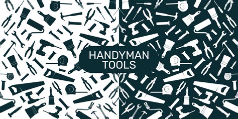 handyman tool vector background with light and dark variations 24522163 ...