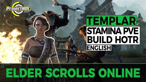 ESO Stamina Templar PVE Build Update For Horns Of The Reach English