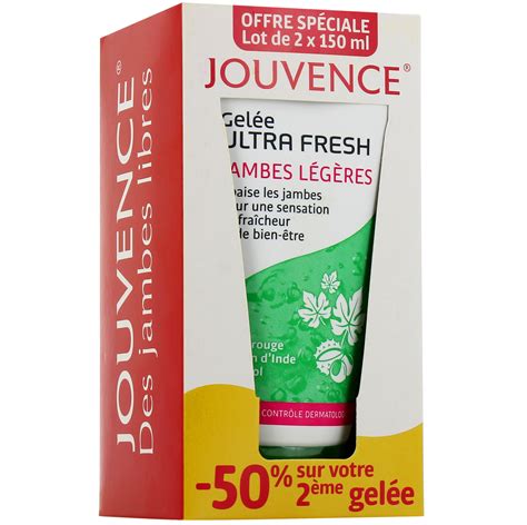 Gelée ultra fresh jambes légères Jouvence de l Abbé Soury