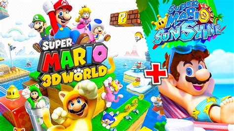 Super Mario D World Super Mario Sunshine Full Game Walkthrough Hd