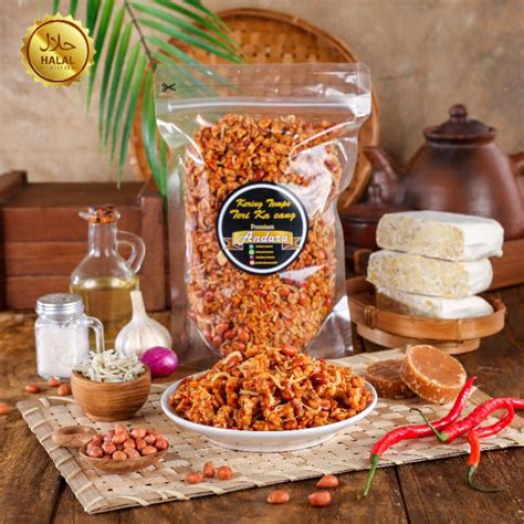 Jual Kering Tempe Orek Tempe Teri Kacang Pedas Manis PREMIUM TANPA MSG