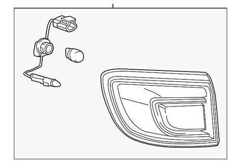 Buick Enclave Tail Lamp Assembly Quirkparts