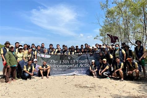 Foto Rukun Raharja Dan Bem Ui Gelar Aksi Lingkungan Di Ujung Kulon