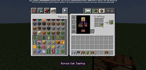 Bonsai Tree Minecraft Addon