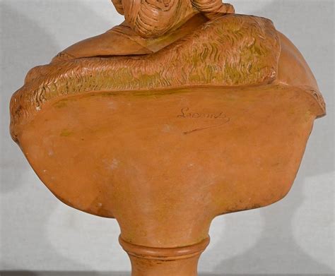 F Lix Lecomte Bust Of Marie Antoinette S Terracotta For Sale At