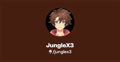 JungleX3 Twitter Instagram TikTok Twitch Linktree