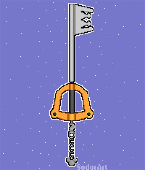 Keyblade Pixel Art Rkingdomhearts