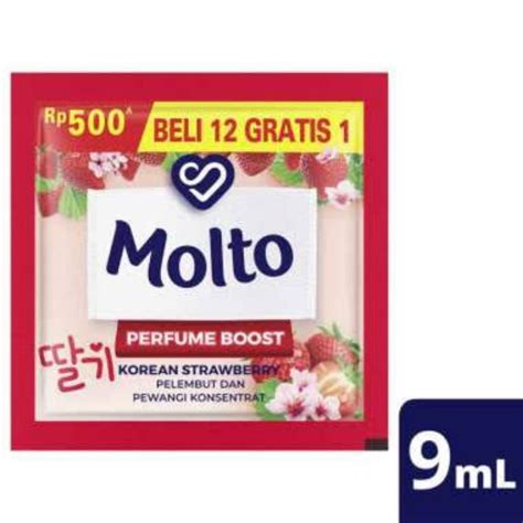 Jual Molto Perfume Boost Korean Strawberry 9ml Shopee Indonesia