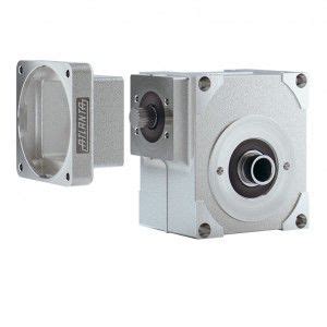 Worm Servo Gearbox B Series Atlanta Right Angle Precision Shaft