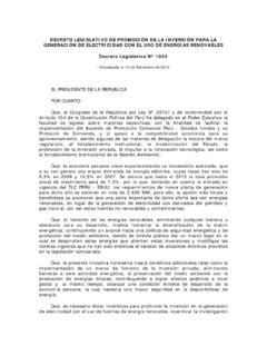 Decreto Legislativo De Promoci N De La Decreto Legislativo De