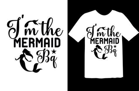 Premium Vector Mermaid Svg Tshirt Mermaid Svg Mermaid Svg Design