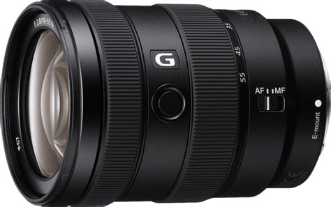 Sony E 16-55mm F2.8 G Standard Zoom Lens for E-mount Cameras Black SEL1655G - Best Buy