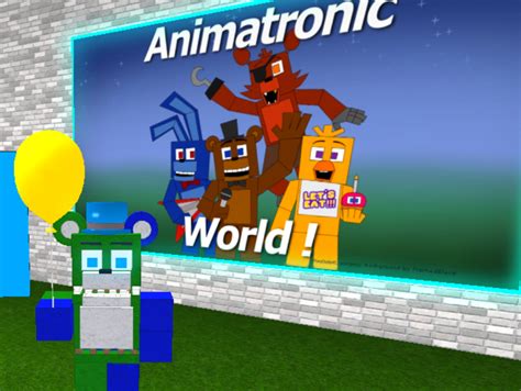 Animatronic World On Roblox By Coletrain60326 On Deviantart