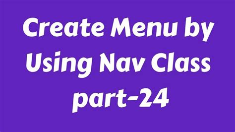 Web Design Beginners Tutorial 2020 Bangla How To Use Bootstrap Navtab