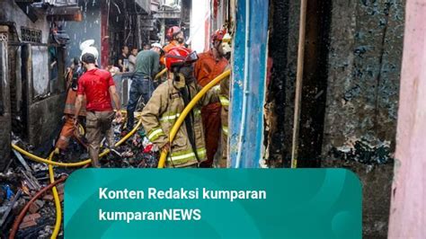 Kebakaran Hanguskan Kontrakan Mobil HRV Di Pondok Pinang Rugi Rp 350