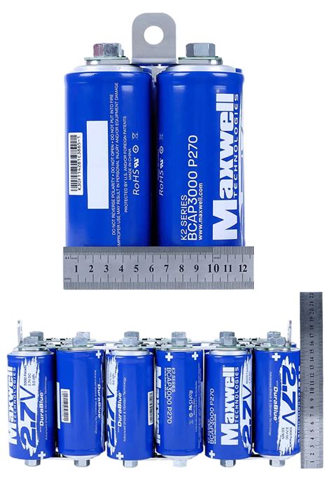 Graphene Super Capacitor 16v 1000f Maxwell Durablue Farad