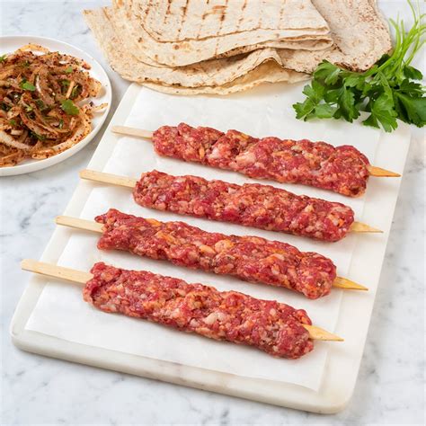 Skewer Adana Kebab Pi Irilmeye Haz R I Adana Kebap Ready To