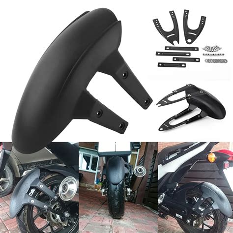 Motorcycle Rear Mud Flaps Fender Flares Wheel Cover Motorbike Splash