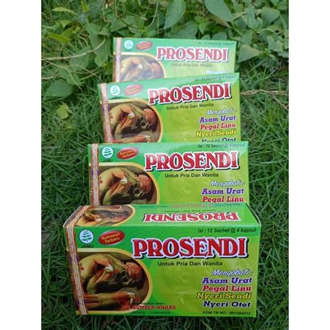 Jual PROSENDI KAPSUL ASAM URAT 100 Original Shopee Indonesia