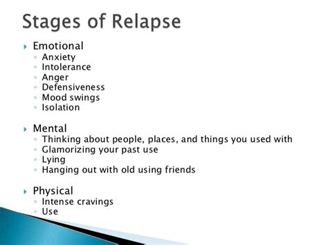 Relapse Prevention 2