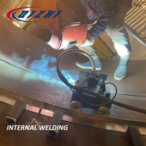 Qizhi Magnetic Type Automatic Pipeline Pipe Welding Machine Onsite