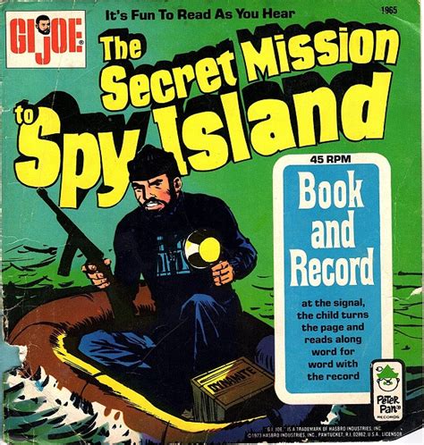 Gi Joe The Secret Mission To Spy Island 1973 Vinyl Discogs