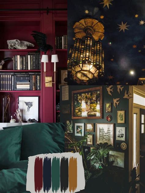 Moody Maximalist Bedroom Dark Home Decor Dream House Decor Bedroom