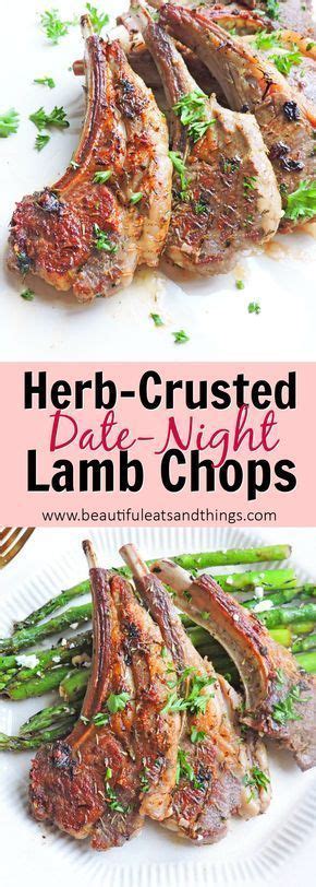 Date Night Herb Crusted Lamb Chops Beautiful Eats Things Opskrift