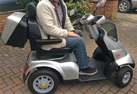 Tga Breeze S4 Mobility Scooter 2016 Fully Serviced Rear Box Walking