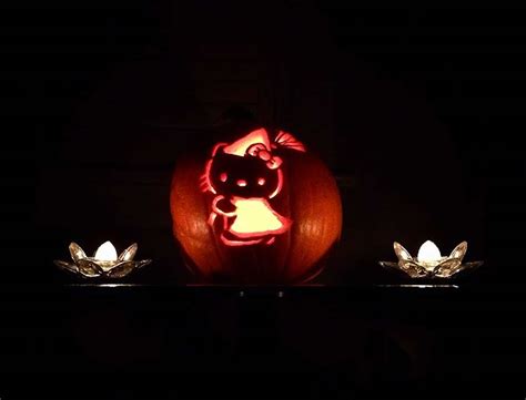 Hello Kitty Jack O Lantern