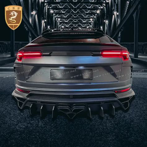 Half Carbon Fiber Car Front Rear Bumper For Lamborghini Urus Mansory