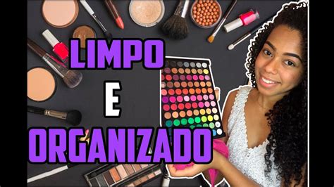 Organizando Minhas Maquiagens Por Emylla Samara YouTube