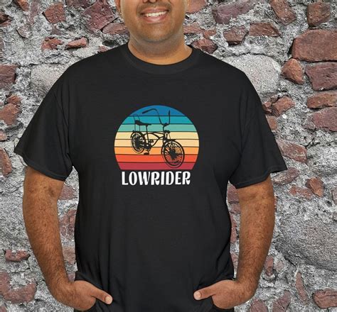 Lowrider Bike Shirt Lowriders Bicycle Low Rider Tshirt Cholo Chicana