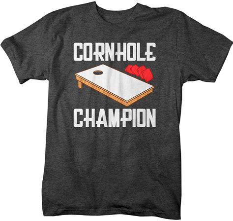 Mens Cornhole T Shirt Cornhole Champion Shirt Corn Hole Etsy