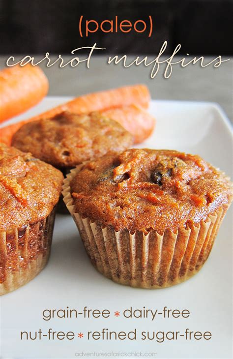 Paleo Carrot Muffins Adventures Of A Sick Chick