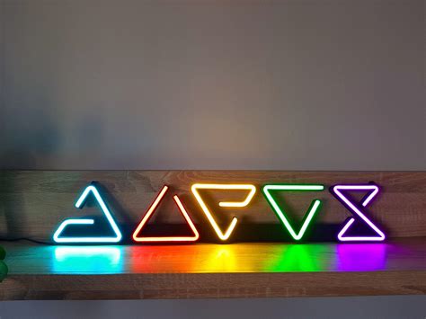 El Witcher LED Neon Magic Signs Aard Igni Yrden Quen Axii Etsy