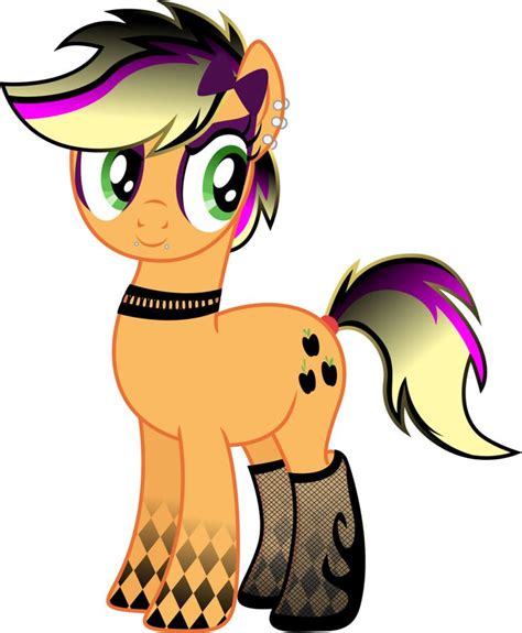 Gothic Applejack By Theshadowstone On Deviantart My Little Pony